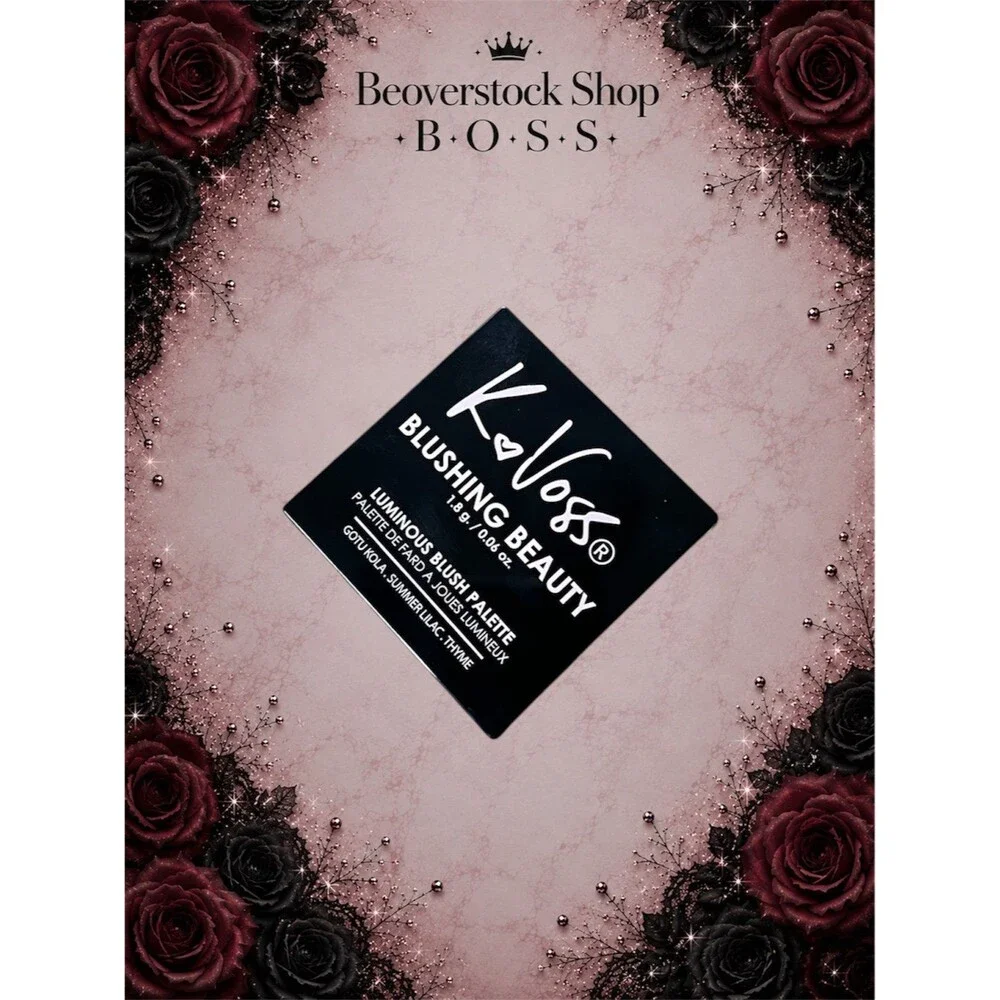 New K Voss Blushing Beauty Luminous Blush Palette – Rosy